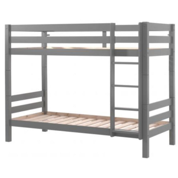 Grey Bunk Beds 160cm by Vipack Pino