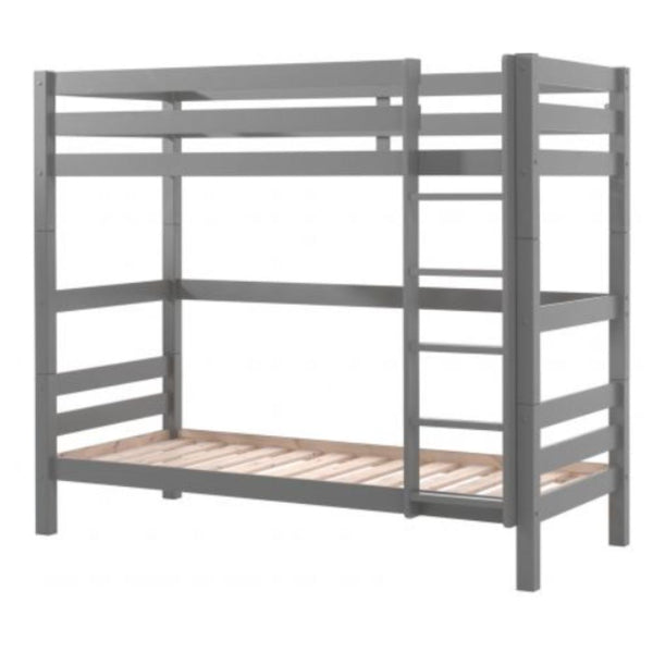 Grey Bunk Beds 180cm - Vipack Pino