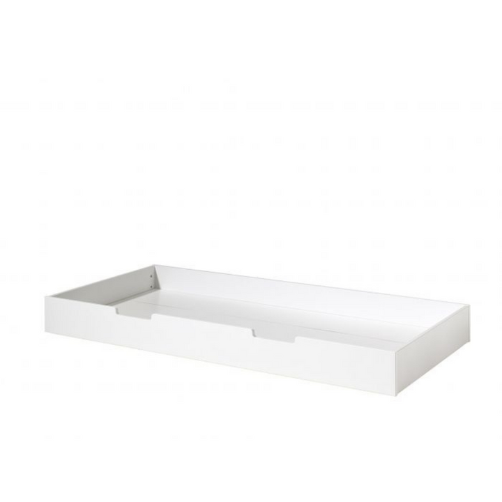 BABS House Bed Babs 90x200cm in white/natural with trundle drawer - Jellybean 