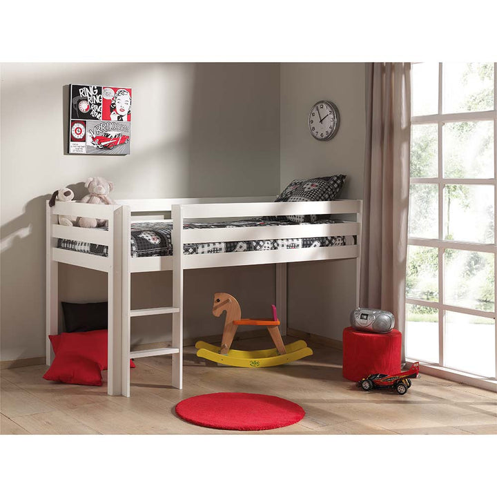 Vipack - Pino Mid Sleeper With Desk - Chest Of Drawer and CupBoard - Colour Options Available (5934570438809)