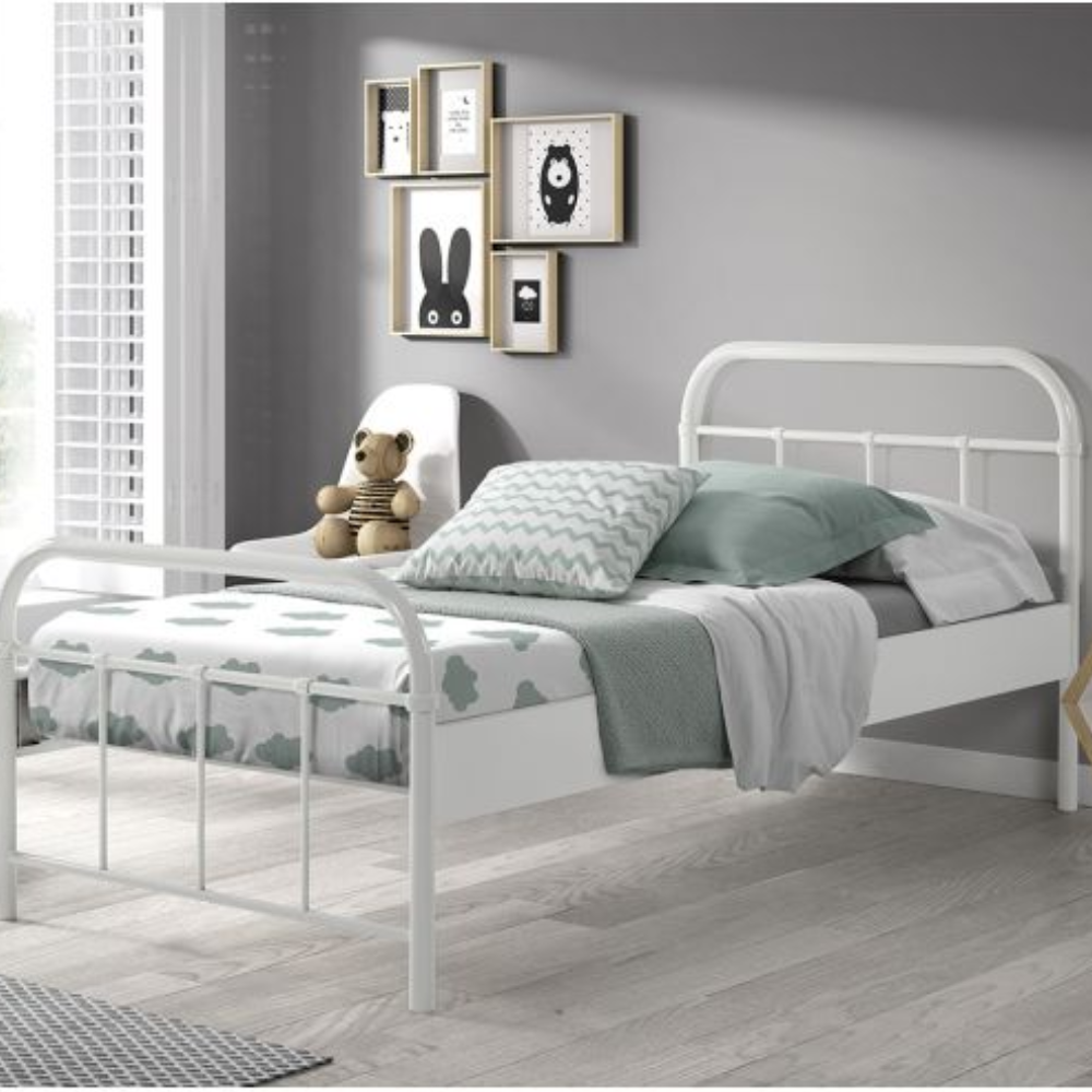 Vipack Boston Single Bed Colour Options