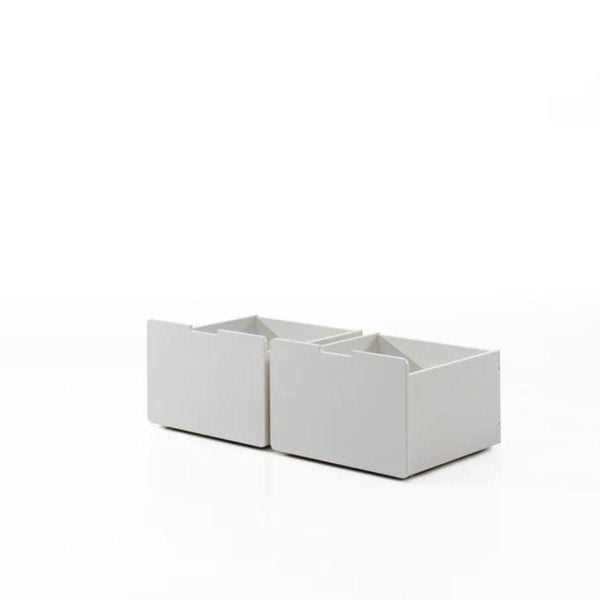 Pino Set Of 2 Drawers White