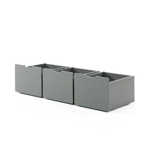 Pino Set of 2 Drawers Grey