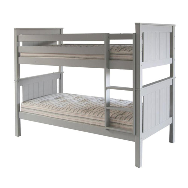 Little Folks Furniture - Classic Beech Bunk Beds - Grey