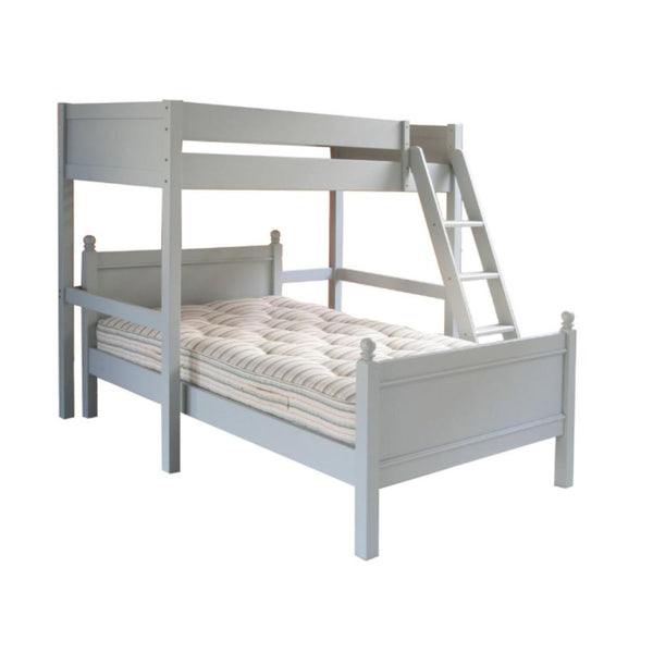 Little Folks Furniture - Fargo High Sleeper with 4ft Double - Ivory