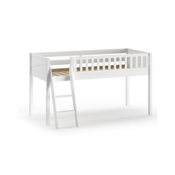 Vipack - Scott High Sleeper with Ladder - White