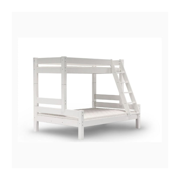 White Triple Bunk Bed in a 4ft 6