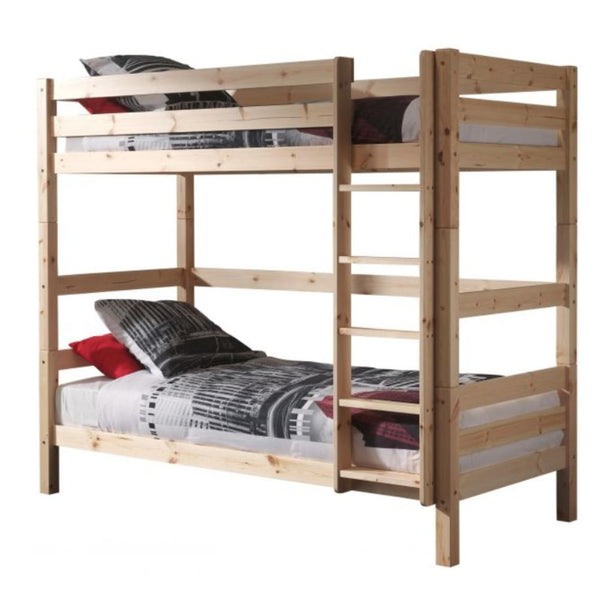 Natural Bunk Beds 180cm - Vipack Pino