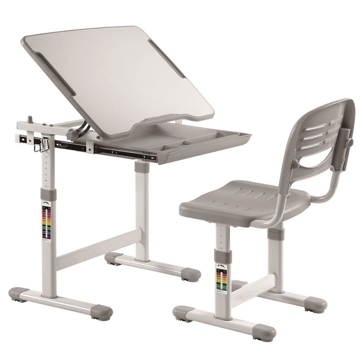 Vipack Comfortline Desk 201 - Grey (6867271221401)