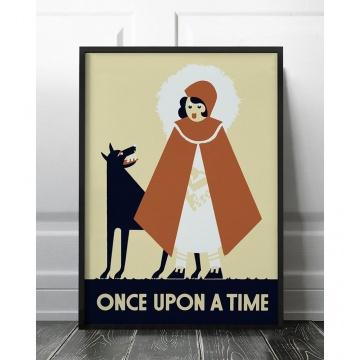 Vintage Print Once Upon A Time (5894303973529)