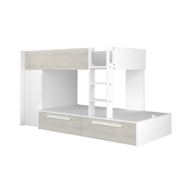 Trasman Jules Bunk Bed with Drawers White - Expected February 22 (6723075801241)