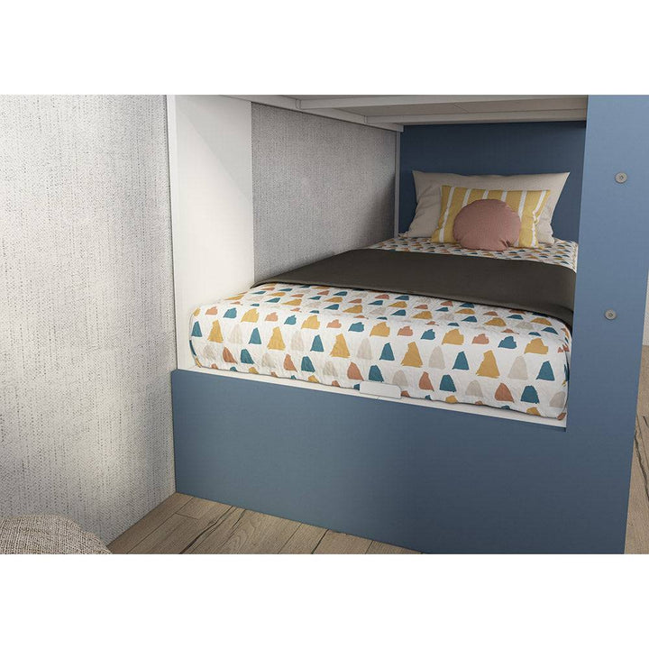 Trasman Jules Bunk Bed with Trundle Smokey Blue - Expected January 22 (6723076096153)