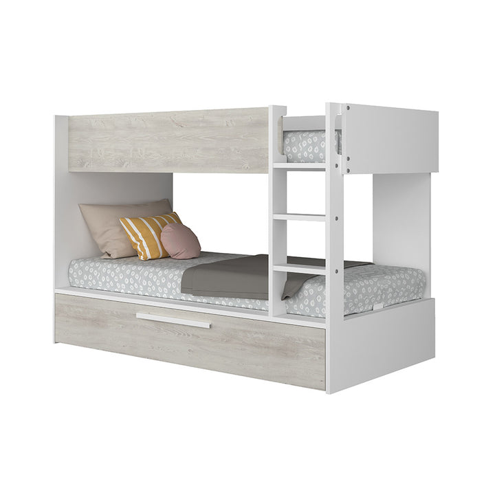 Trasman Jules Bunk Bed with Trundle White - Expected January 22 (6723076030617)