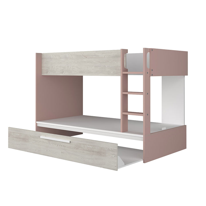 Trasman Jules Bunk Bed with Trundle Antique Pink - Expected January 22 (6723076194457)