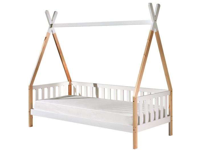 Tipi Bed 1-Person Cot / Sofa Bed with Gate - Early October Delivery - Jellybean 