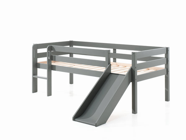 Pino Midsleeper Ladder + Slide Grey - Jellybean 