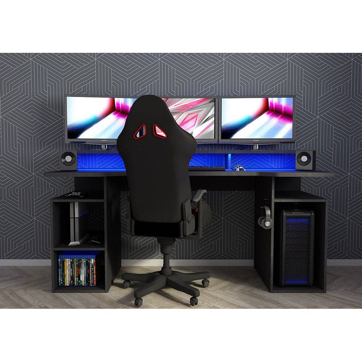 Trasman Gamer Desk in Antracite (6723075047577)