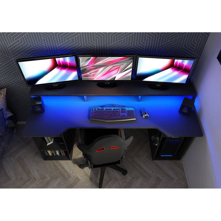 Trasman Gamer Desk in Antracite (6723075047577)