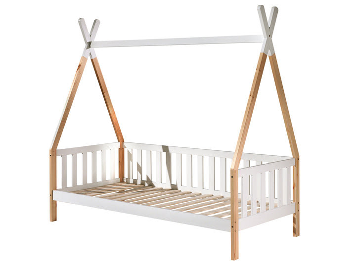 Tipi Bed 1-Person Cot / Sofa Bed with Gate - Early October Delivery - Jellybean 