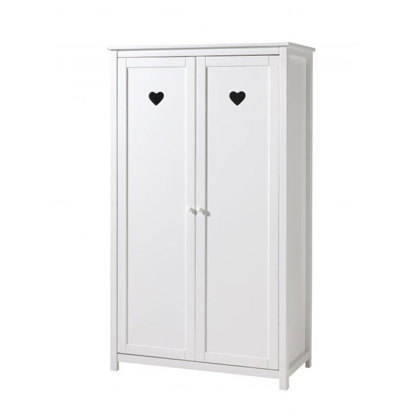 Vipack - Amori 2Dr Wardrobe - White