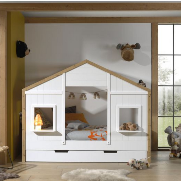 BABS 90 House Bed 90 with trundle - Jellybean 