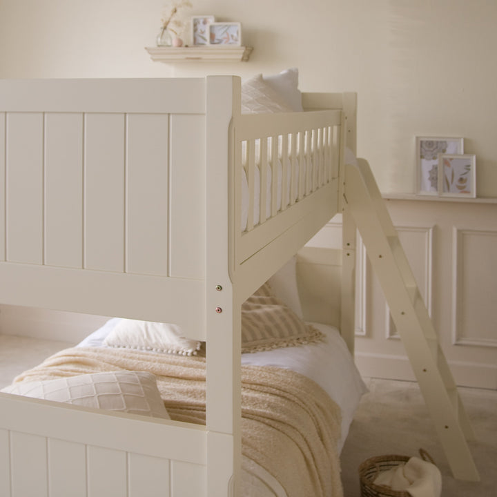 FARGO BUNK BED IVORY WHITE - Jellybean 