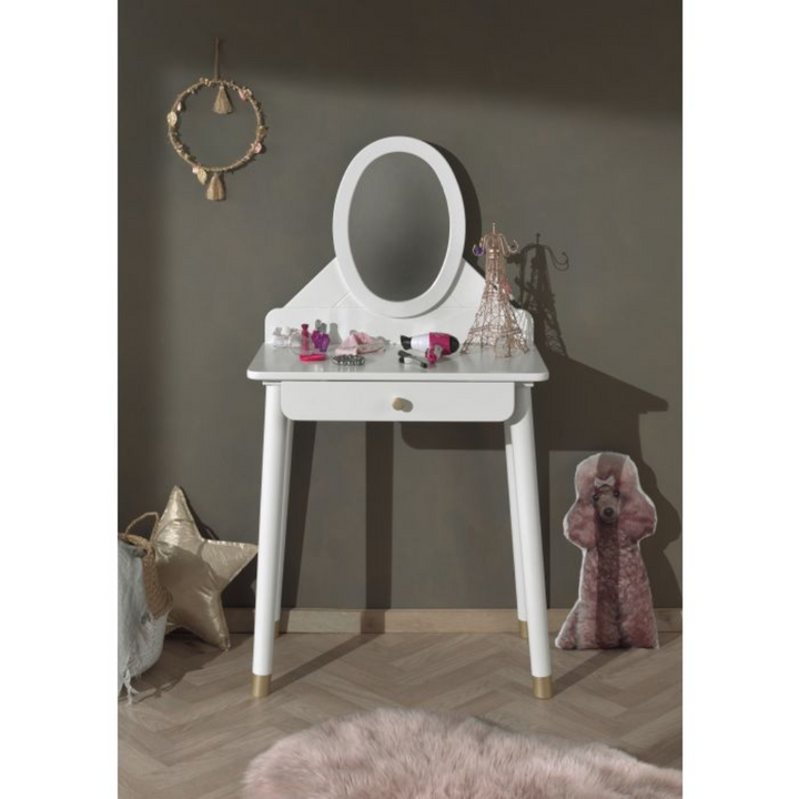 Billy Dressing Table White - Jellybean 