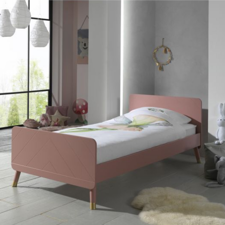 Billy Bed Terra Pink 90x200cm - Jellybean 