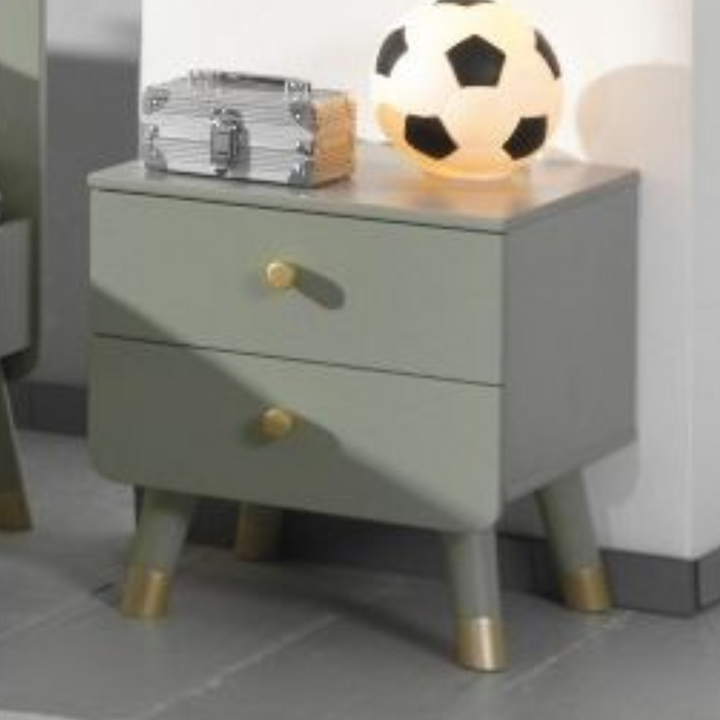 Billy Nightstand Olive Green - Jellybean 