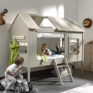 Grey Hut Bed by Vipack Charlotte (5894313050265)