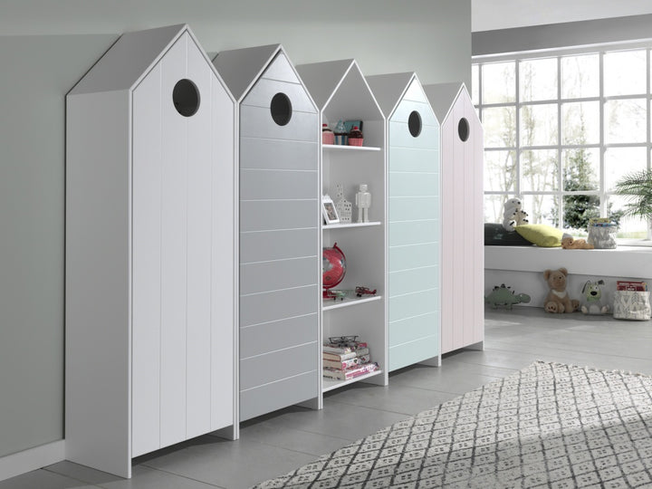 Vipack - Casami Wardrobe - with door - Colour Options (5933890044057)