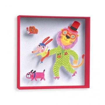 Djeco - 3D Mural Lion (5894315081881)