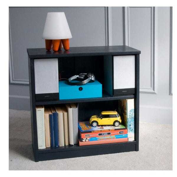 Little Folks Furniture - Fargo Bookcase - Painswick Blue - Jellybean 