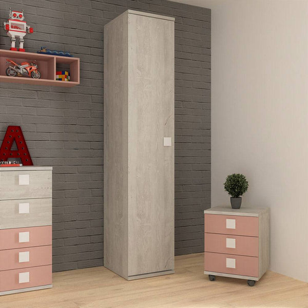 Trasman Jules 1 Door Wardrobe - Cascina (5894304301209)