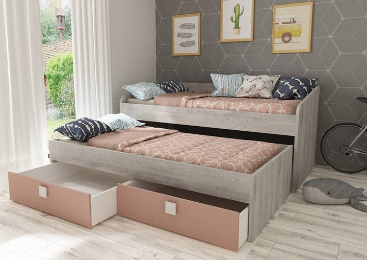 Trasman Jules Cabin Bed Antique Pink (5894304432281)