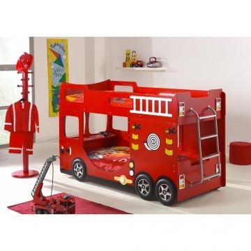 Vipack - Funbeds Fire Truck Bunk Bed (5894324945049)
