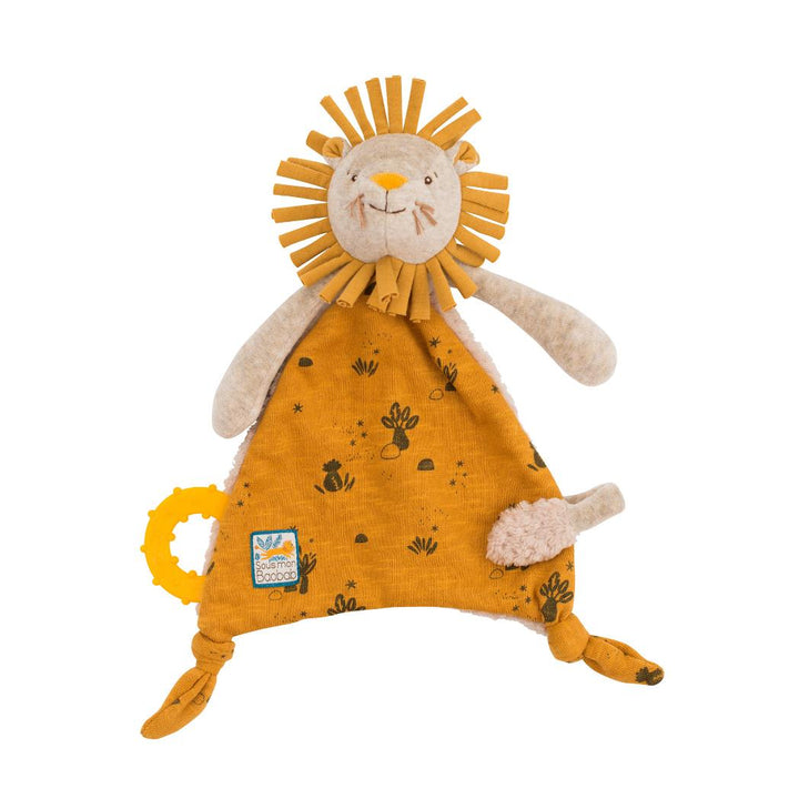 Lion Comforter with Pacifier Holder - Jellybean 