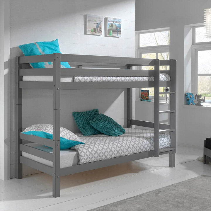 Grey Bunk Beds 160cm by Vipack Pino (6102212214937)