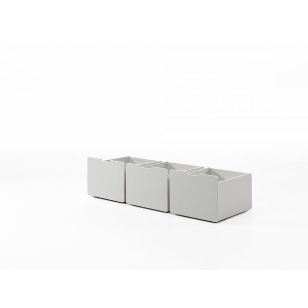 Pino Set Of 3 Drawers White - Jellybean 