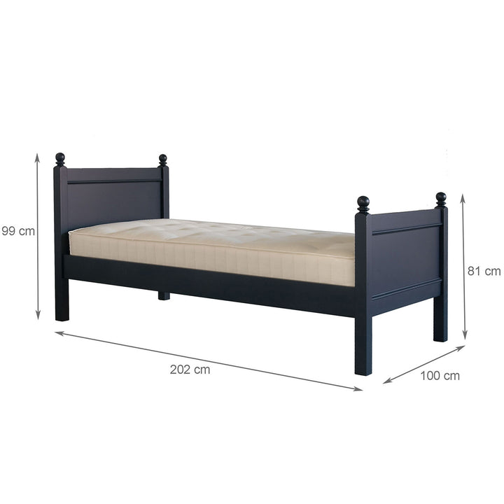 Little Folks Furniture - Fargo Single Bed - Colour Options - Jellybean 