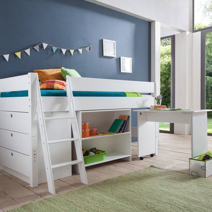 Kidz Beds - Kim Desk - White (5894325403801)