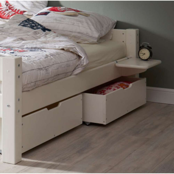 Kidz Beds - Set of Two Drawers - White (7331716694248)