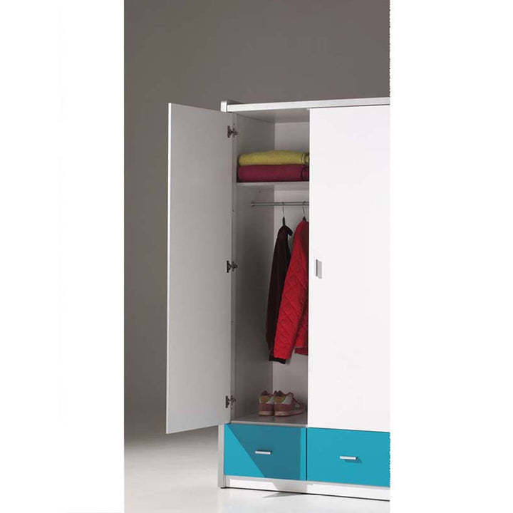 Vipack - Bonny 2DR Wardrobe - Colour Options Available (5945508069529)