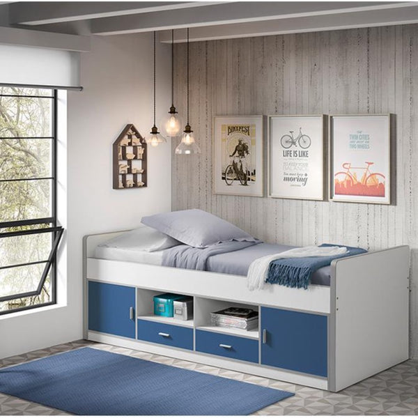 Vipack - Bonny Captain Single Bed - Colour Options Available (5945508003993)