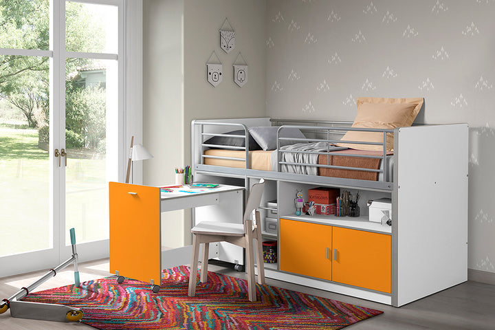 Vipack - Bonny Mid Sleeper Front Ladder - Colour Options Available (5945507872921)