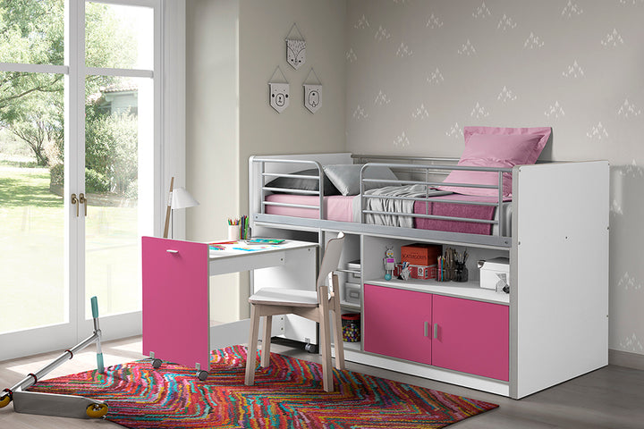 Vipack - Bonny Mid Sleeper Front Ladder - Colour Options Available (5945507872921)