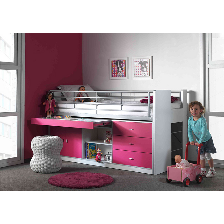 Vipack - Bonny Midsleeper Big Desk - Colour Options Available (5945507938457)