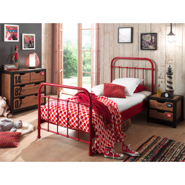 Vipack - New York Single Bed - Colour Options Available (5934570111129)