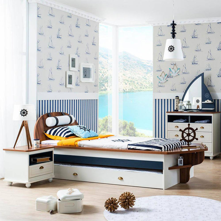 Kidz Beds - Alfemo Admiral Boat Single Bed (5894302040217)