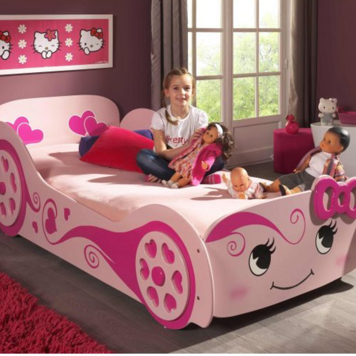 Vipack - Funbeds Love Car Bed - Jellybean 